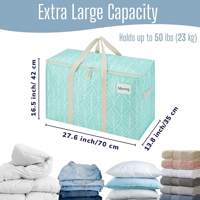 VENO 10 Pack Heavy Duty Moving Bags, Extra Large Storage Bags - Image 4