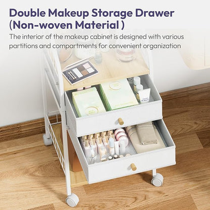 SWTYMIKI Rolling Makeup Organizer Cart - Image 5