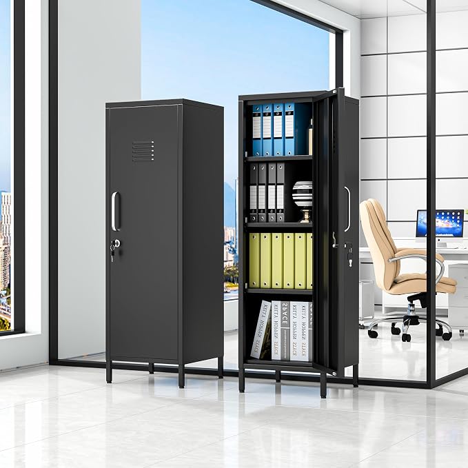 pozdeg 47.24" Metal Storage Locker - Image 2