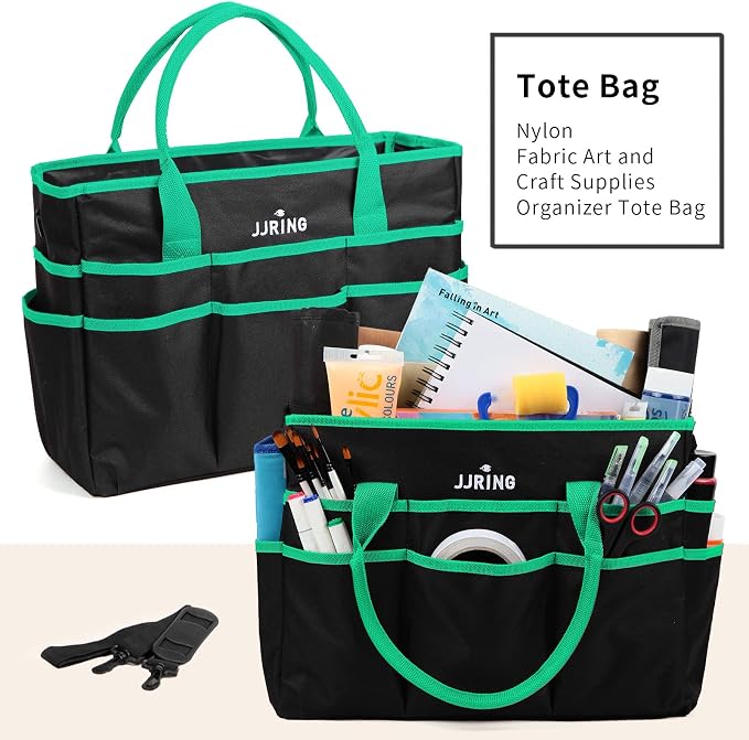 Large Multi-Functional Carrying Bag, 600D Nylon Artist Tote Bag - Image 3
