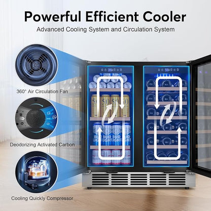 30" Wine and Beverage Refrigerator - Image 3