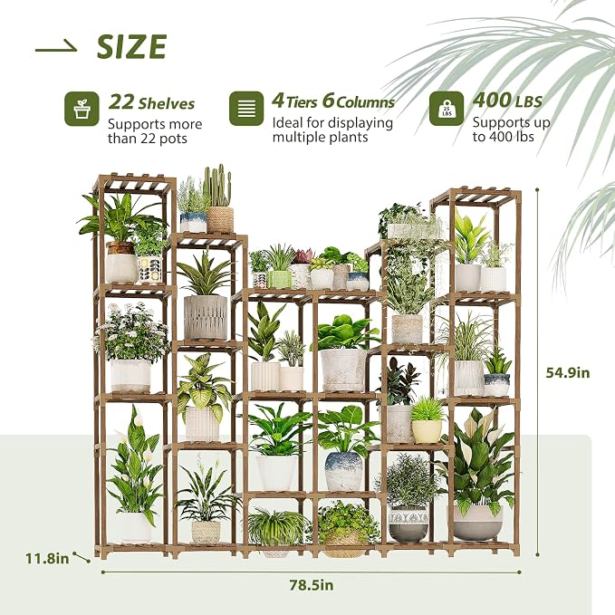 GENTINGBRO 22 Tiers Plant Shelf - Image 5