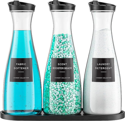 3 Pack Laundry Detergent Dispenser Container by galasily