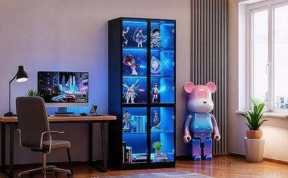 79'' Tall Glass Display Cabinet - Image 3