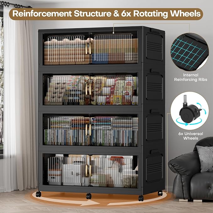 350Gal Extra Large Stackable Storage Bins - Image 7