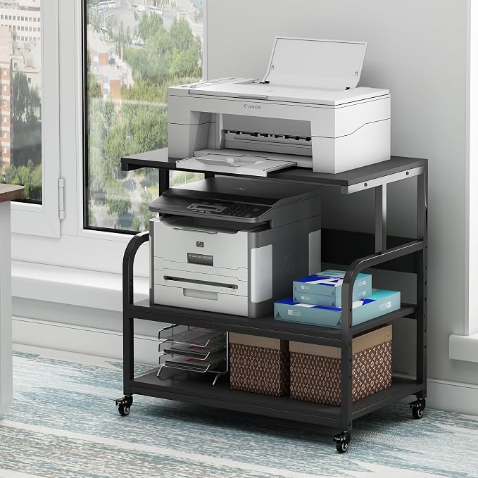 32.3" x 18.9" Extra Large Printer Stand Table by Fannova