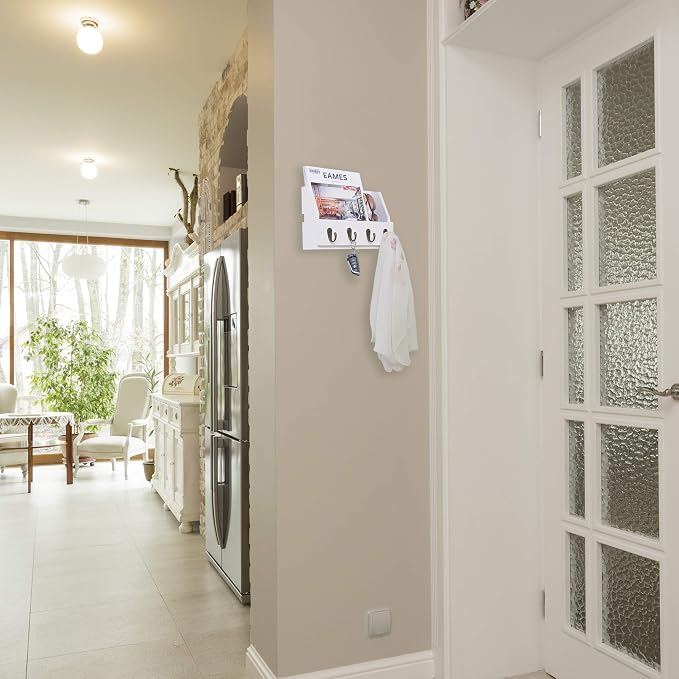 Flintar Wall Mounted Key and Mail Holder - Image 3