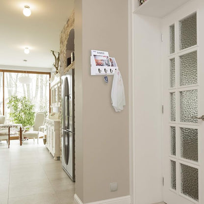 Flintar Wall Mounted Key and Mail Holder - Image 3