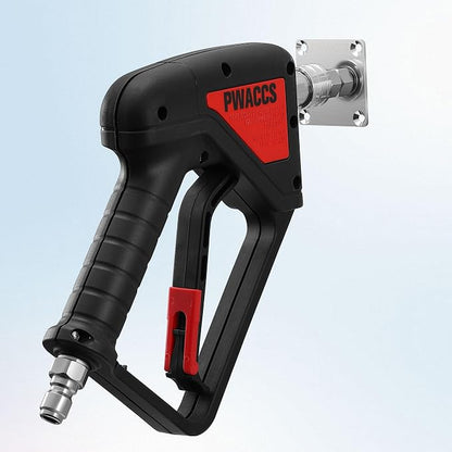 PWACCS Pressure Washer Gun Holder, Stainless Steel 1/4" Quick Connect Wall - Image 4