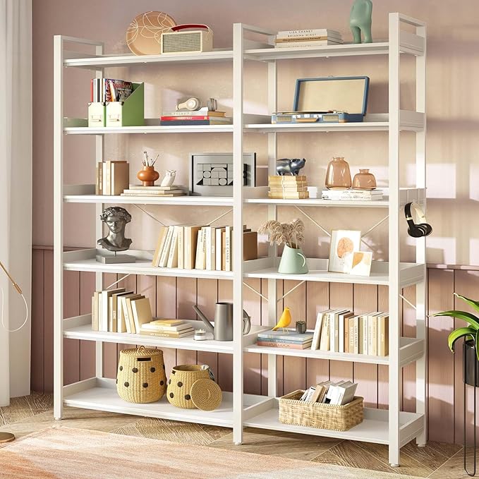 Rolanstar Bookshelf 6 Tier - Image 4
