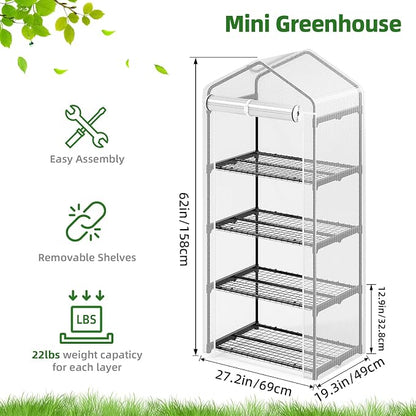 Superlele Mini Greenhouse, Plant Stand - Image 3