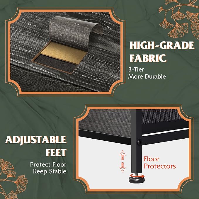 WLIVE Tall Dresser for Bedroom - Image 7