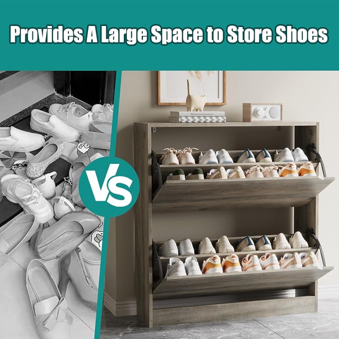Xixini Shoe Storage Cabinet for Entryway - Image 5