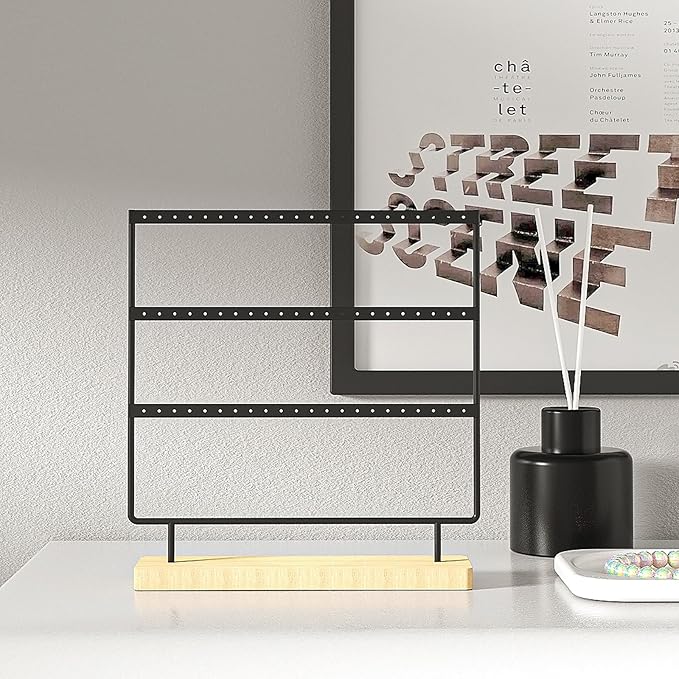 Julysky Earring Holder Organizer, Earring Holder Stand - Image 5