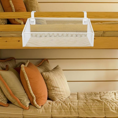 Luxshiny Bedside Hanging Storage Basket Organizer - Image 2