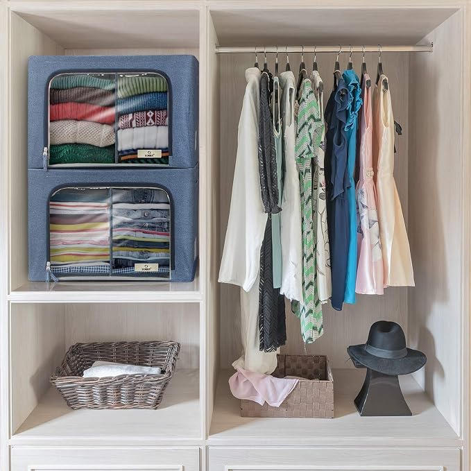 Sorbus Storage Bins with Divided Interior - Image 4
