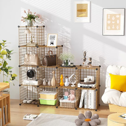 C&AHOME Wire Cube Storage, 12 - Image 6