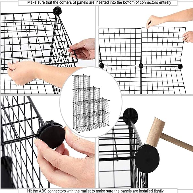 C&AHOME Wire Cube Storage - Image 8