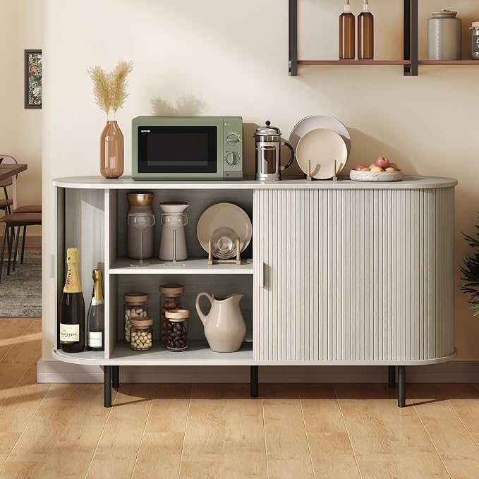 55" Sideboard Buffet Cabinet - Image 5