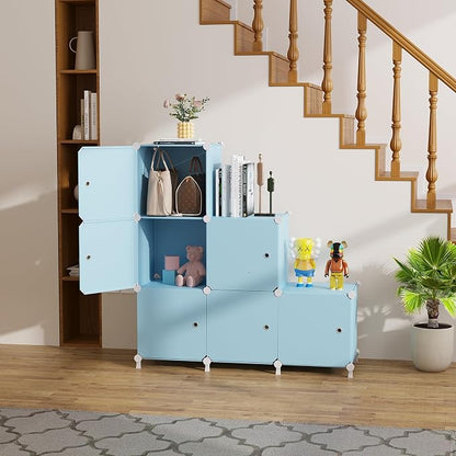 Cube Storage Organizer, 6-Cube Shelves Unit - Image 5