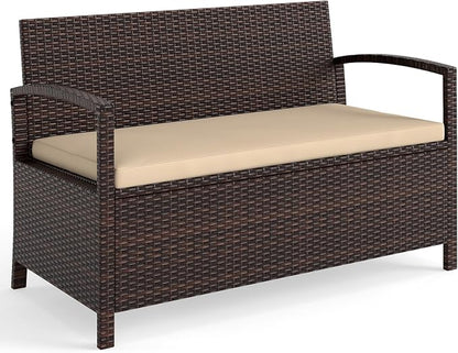 Tangkula 42 Gallon Outdoor Bench by TANGKULA
