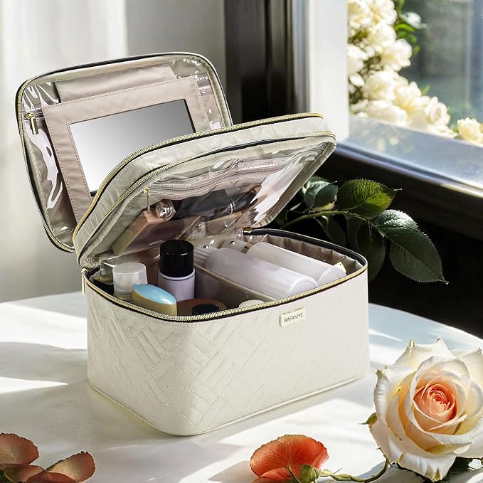 8.8L Double Layer Travel Makeup Bag - Image 3