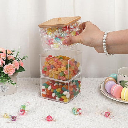 BTSKY Clear Stackable Paper Clip Holder - Image 6