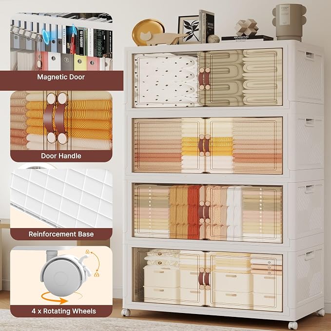 1120QT Extra Large Stackable Storage Bins - Image 4