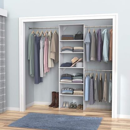 ClosetMaid SuiteSymphony Wood Closet Organizer System, 25-Inch Starter Kit - Image 2