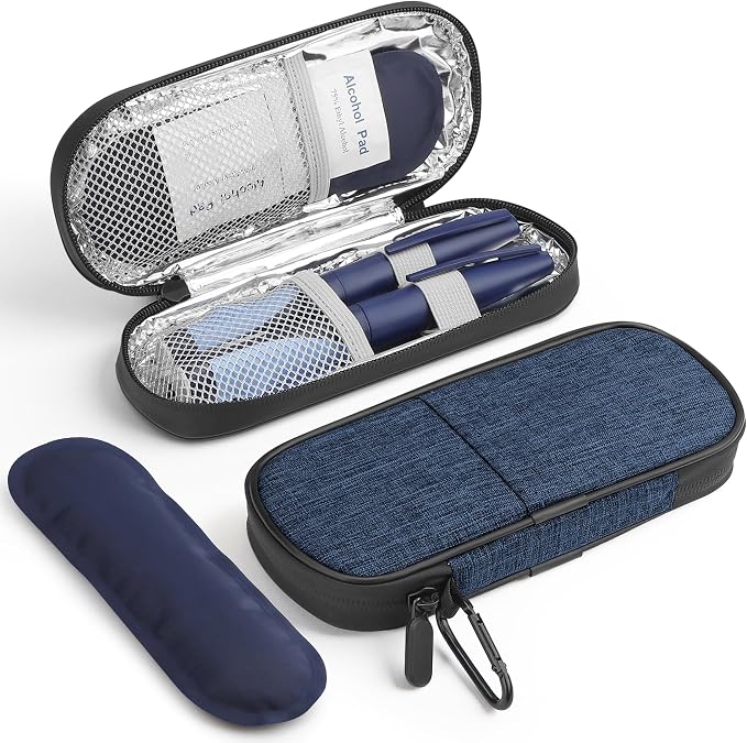Insulin Pen Cooler Travel Case Diabetic Medication Insulated Cool Organizer by Gelozid