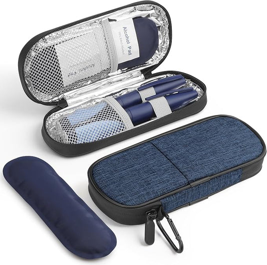 Insulin Pen Cooler Travel Case Diabetic Medication Insulated Cool Organizer by Gelozid