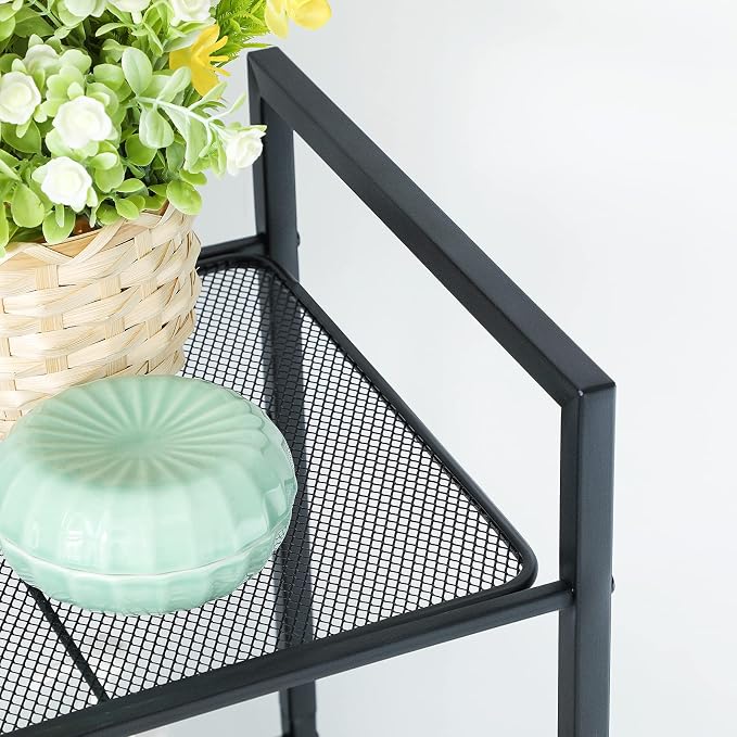 SONGMICS 5-Tier Storage Rack, Bathroom Shelf, Extendable Plant Stand - Image 8