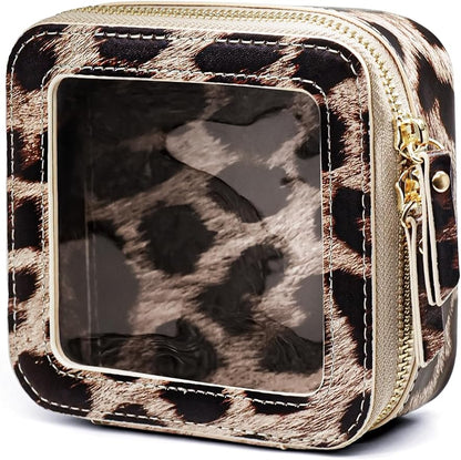 Popvibe Clear Makeup Bag Travel Cosmetic Case Transparent Toiletry Bag - Image 9