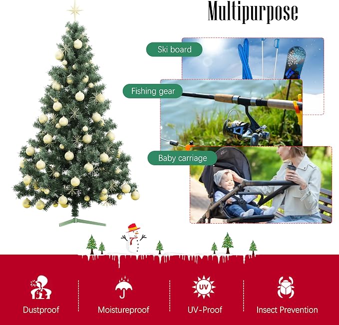 Cosy Family 7.5 ft Christmas Tree Storage Bag - Image 5