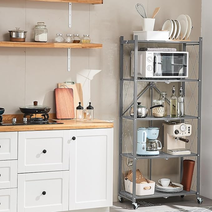 BRIAN & DANY 5-Tier Foldable Storage Shelves - Image 7
