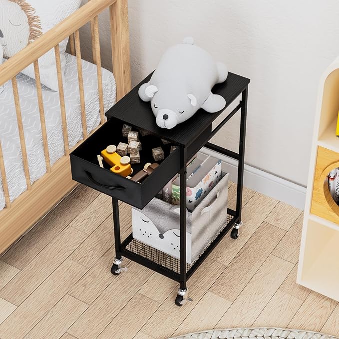 CADUKE 2 Tier Computer Tower Stand Black，PC Stand - Image 8