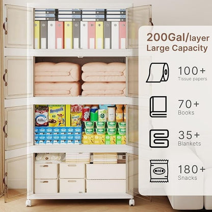936QT Extra Large Stackable Storage Bins - Image 3