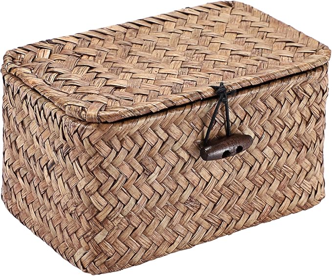 Hipiwe Seagrass Basket Key Holder Box by Hipiwe