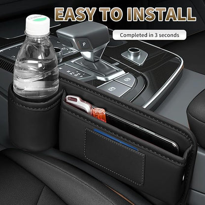 Kwak's 2 Pack Car Seat Gap Filler Organizer - Image 7