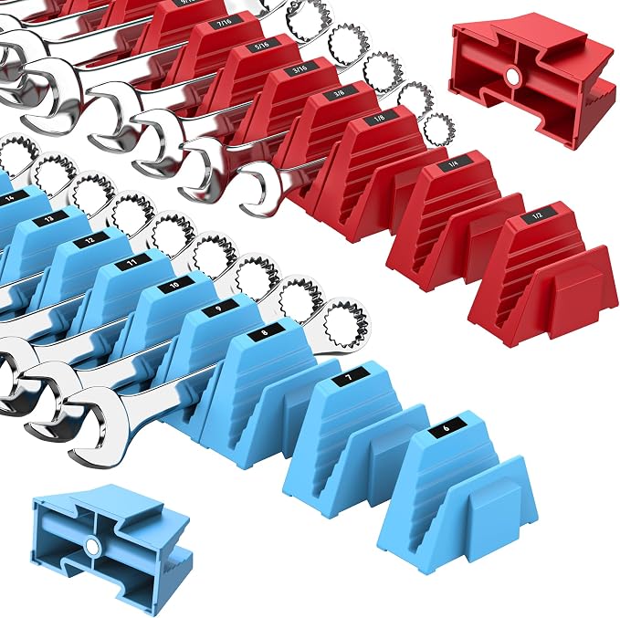 48PCS Magnetic Modular Wrench Organizers by Unknown