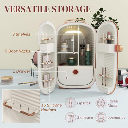 HOMCOM Portable Skincare Fridge - Image 3