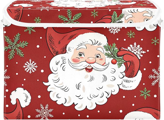 Christmas Santa Claus Storage Bins by LLCxigua