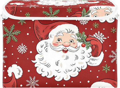 Christmas Santa Claus Storage Bins by LLCxigua