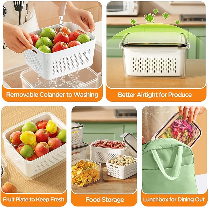 8-Pack Fruit Storage Containers - Image 6