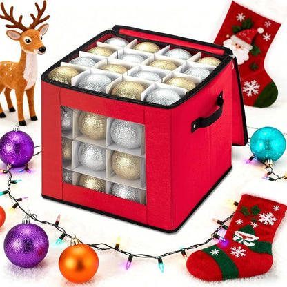 inin Christmas Ornament Storage Box by Unknown