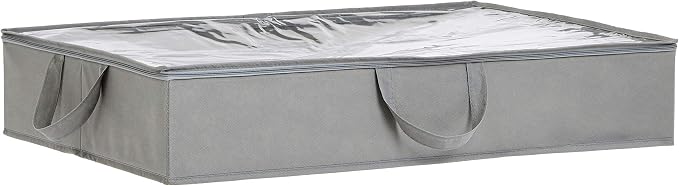 Amazon Basics Under Bed Fabric Zipper Storage Container Bags by AmazonBasics