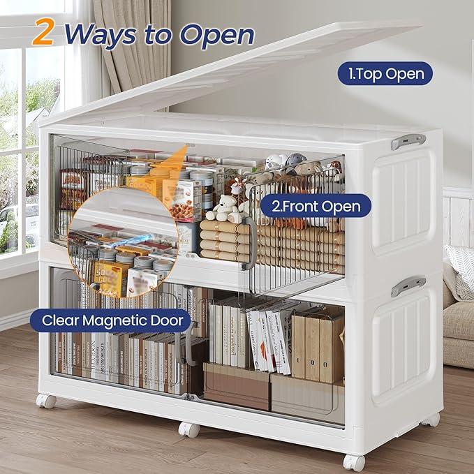 150Gal Extra Large Stackable Storage Bins - Image 4