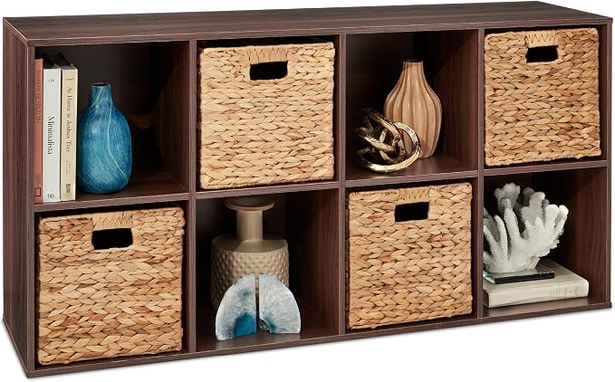 Best Choice Products 8-Cube Storage Organizer, 11in Shelf Opening, Display Shelf by Unknown
