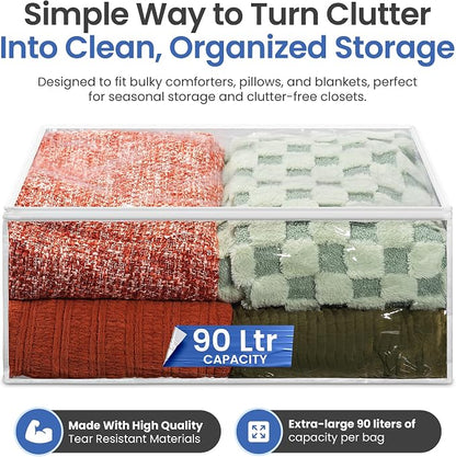 Handy Laundry Blanket Storage Bags - 90 L - Image 2