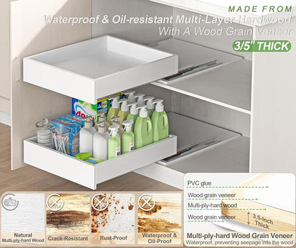 MyLifeUNIT Wooden Pull Out Drawers - Image 6